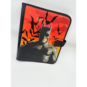 Batman Begins Binder Portfolio Organizer DC Comics Superhero Kids School Office